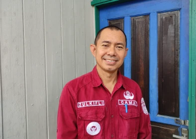 Akses Jalan Menuju Kantor Camat Kota Bangun Darat Jadi Fokus Perbaikan